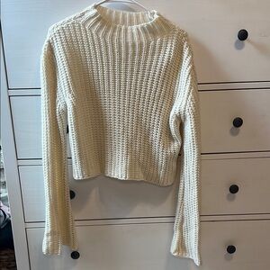 Cream Knit Sweater